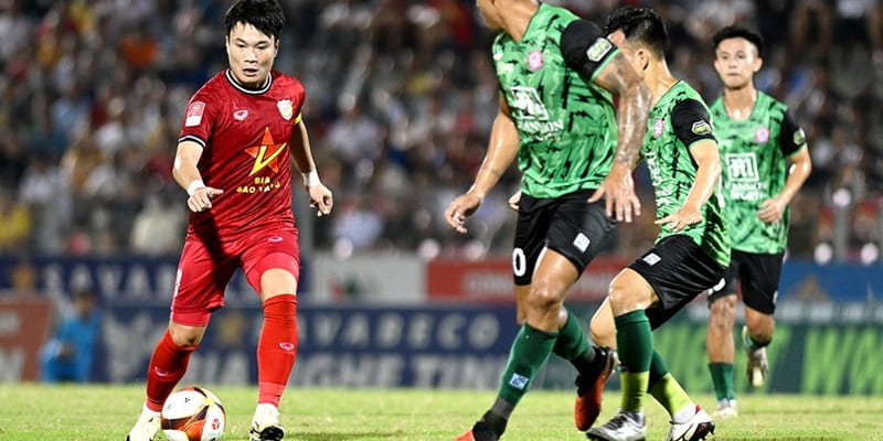CLB Hồng Lĩnh Hà Tĩnh thua sát sao 1 - 2 trước Hoàng Anh Gia Lai