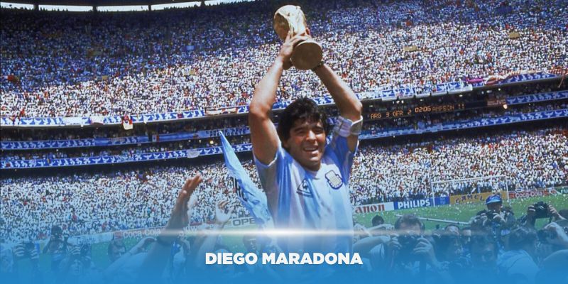 Top 5 cầu thủ vĩ đại nhất thế giới – Diego Maradona