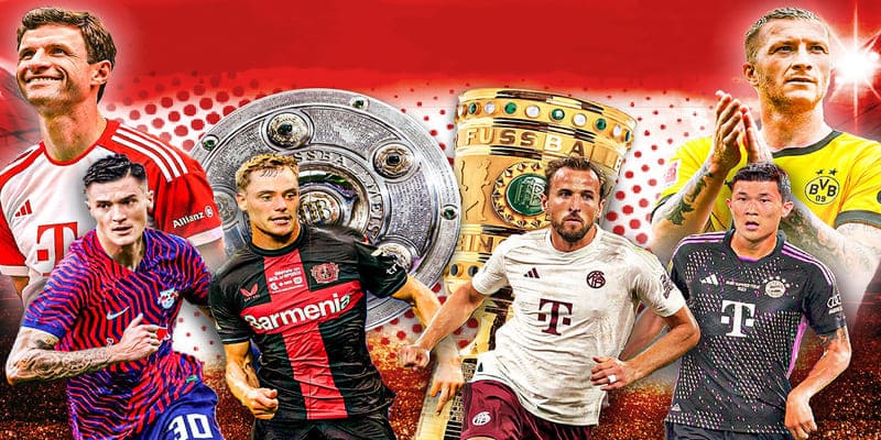 Bundesliga - giải đấu Vô địch quốc gia Đức hấp dẫn