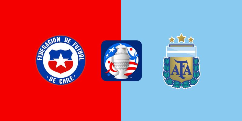 Chile vs Argentina gặp nhau lượt 2 bảng A
