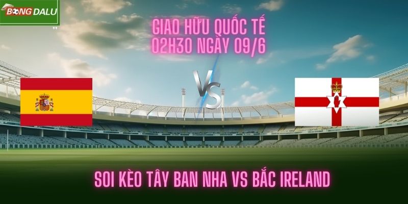 Tây ban nha vs bắc ireland